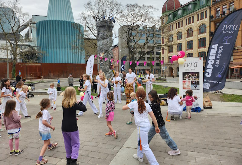 Capoeira Barnens Dag 2024 prova-på- Ivra kurser