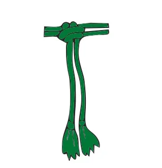 Verde corda – Graduado, grön nivå