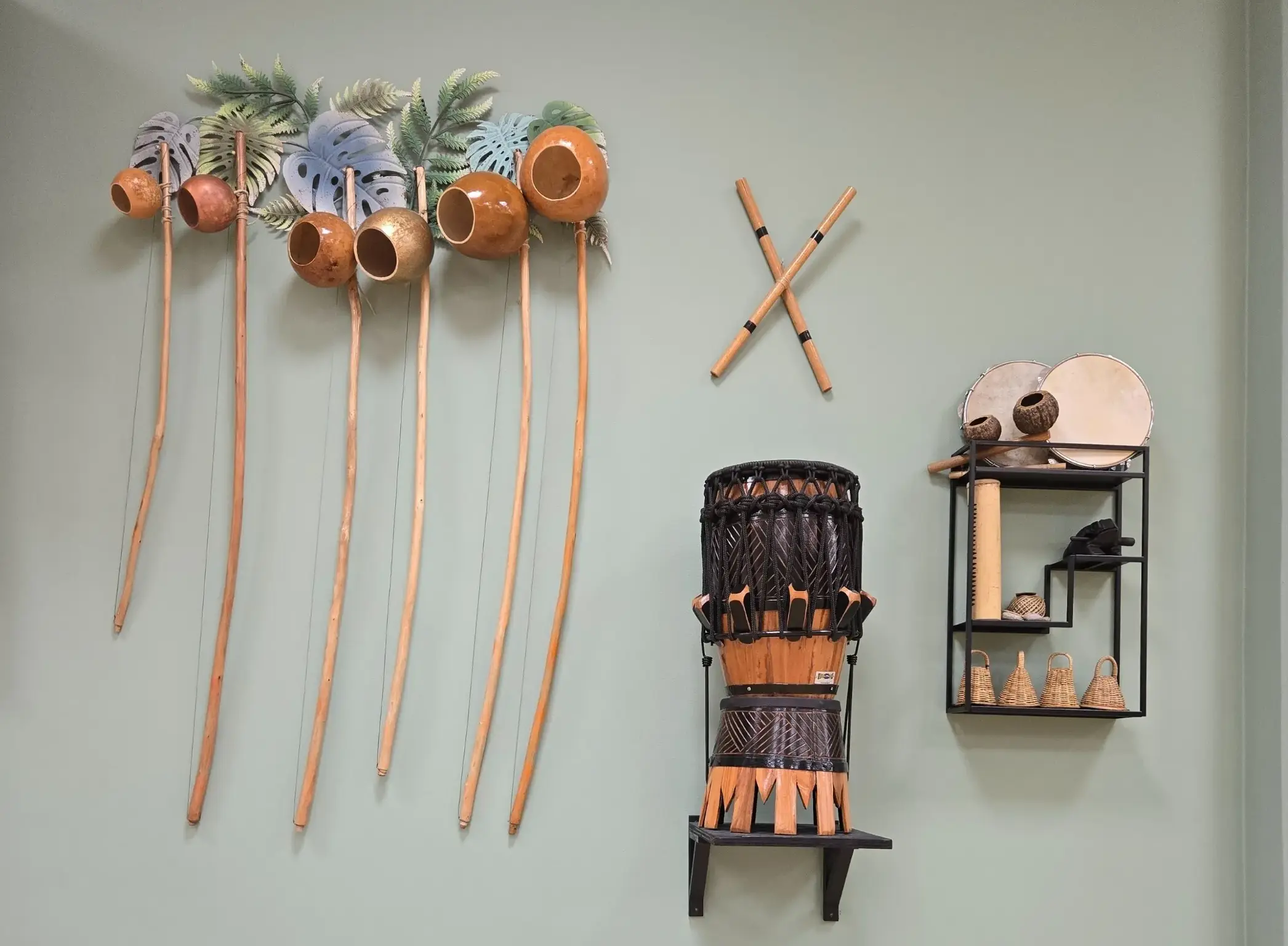 Capoeira Instrument i ivra Järntorget