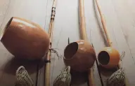 Berimbau workshop in Ivra Åkered